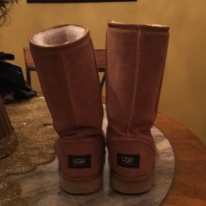 Tan Ugg boots, size 9